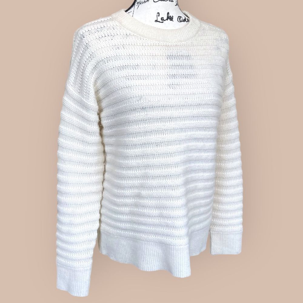 Theory Ivory Sweater Sz P